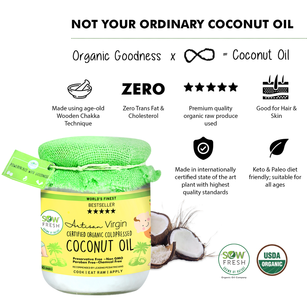 BABY COCONUT OIL - Sowfresh