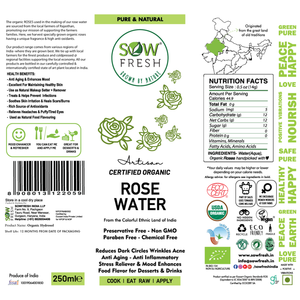 ROSE WATER - Sowfresh